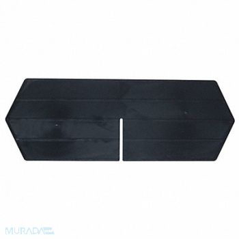 QUANTUM STORAGE SYSTEMS Divider 8 3/8 in Black 10 PK10, 11M602