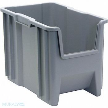 QUANTUM STORAGE SYSTEMS G2978 Bin Gray Polypropylene 12 1/2 in, 11M618