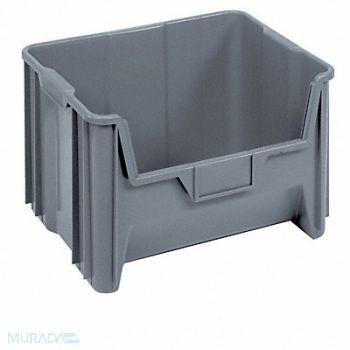 QUANTUM STORAGE SYSTEMS G2987 Bin Gray Polyethylene 12 7/16 in, 11M621