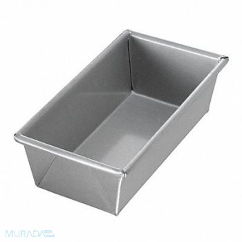 CHICAGO METALLIC Bread Pan Single Glazed 8x4, 11M715