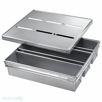 CHICAGO METALLIC Pullman Pan 3-Strap 16x4, 11M739
