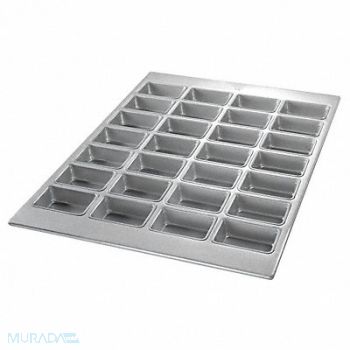 CHICAGO METALLIC Mini Loaf Pan 28 Moulds, 11M749