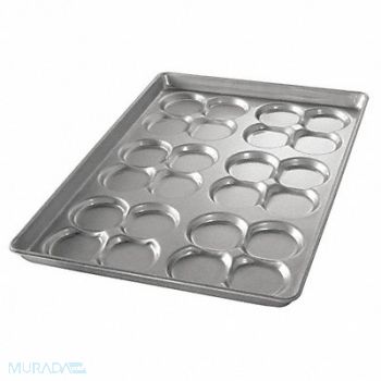 CHICAGO METALLIC Bun/Roll Pan 25-11/16 x 17-11/16In Steel, 38X931