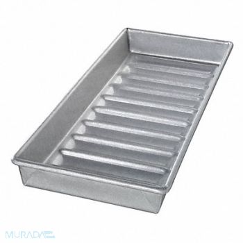 CHICAGO METALLIC Hot Dog Bun Pan New England 10 Moulds, 11M765