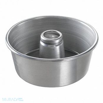 CHICAGO METALLIC Angel Food/Tube Cake Pan Plain 9-1/2, 11M775