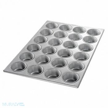 CHICAGO METALLIC Cupcake/Muffin Pan 24 Moulds, 11M813