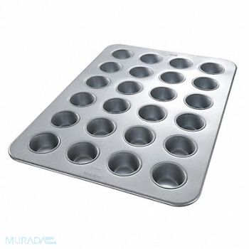 CHICAGO METALLIC Cupcake/Muffin Pan 24 Moulds, 11M815