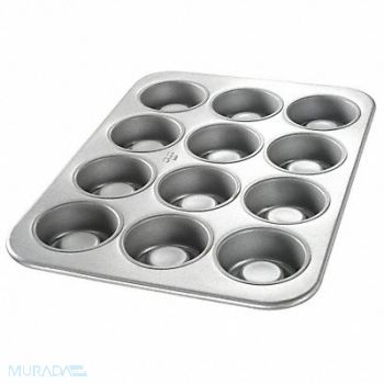 CHICAGO METALLIC Strawberry Shortcake Pan 12 Moulds, 11M844