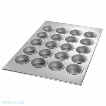 CHICAGO METALLIC Jumbo Muffin Pan 20 Moulds, 11M857