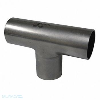 GRAINGER APPROVED Tee 4 Butt Weld SS, 11R055