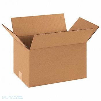 GRAINGER APPROVED Shipping Box 12x8x7 in, 11R207