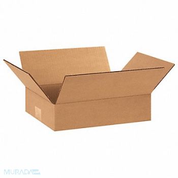 GRAINGER APPROVED Shipping Box 12x9x3 in, 11R209