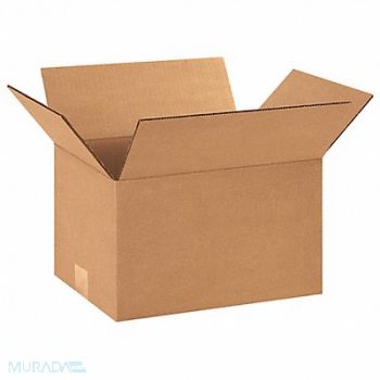 GRAINGER APPROVED Shipping Box 12x9x7 in, 11R213