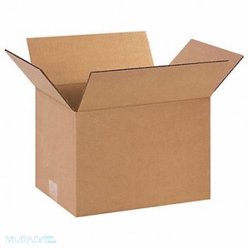 GRAINGER APPROVED Shipping Box 12x9x8 in, 11R214