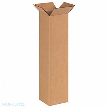 GRAINGER APPROVED Shipping Box 6x6x24 in, 11R286