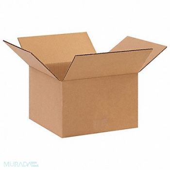 GRAINGER APPROVED Shipping Box 10x10x6 in, 11R313