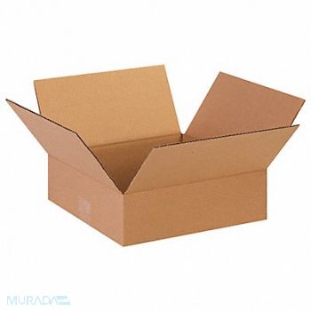 GRAINGER APPROVED Shipping Box 13x13x4 in, 11R347