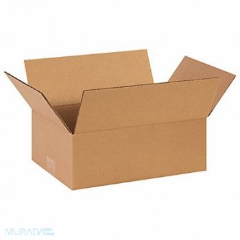 GRAINGER APPROVED Shipping Box 14x10x5 in, 11R354