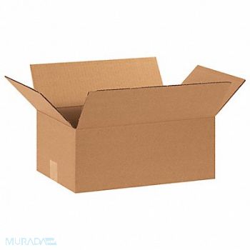 GRAINGER APPROVED Shipping Box 15x10x6 in, 11R371