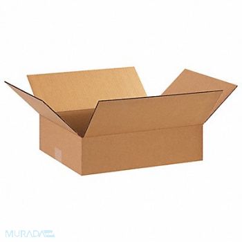 GRAINGER APPROVED Shipping Box 15x12x4 in, 11R375