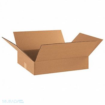 GRAINGER APPROVED Shipping Box 18x14x4 in, 11R414