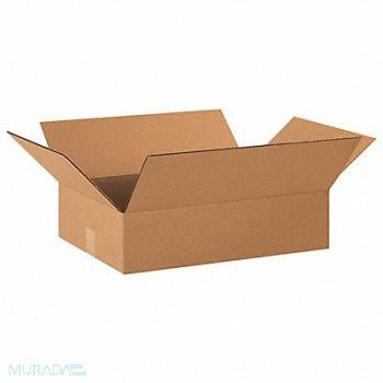 GRAINGER APPROVED Shipping Box 20x14x4 in, 11R429