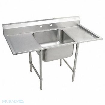Elkay Scull Sink Squr 24inx24inx12-3/4in, 11U299