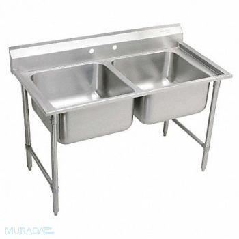 Elkay Scull Sink Rect 18inx24inx12-3/4in, 11U301