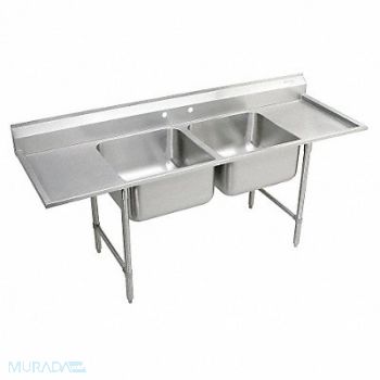 Elkay Scull Sink Rect 18inx24inx12-3/4in, 11U302