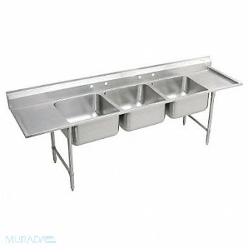 Elkay Scull Sink Rect 18inx24inx12-3/4in, 11U306