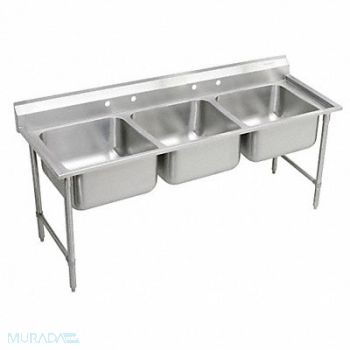 Elkay Scull Sink Squr 24inx24inx12-3/4in, 11U307