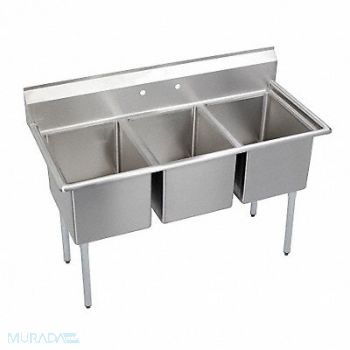 Elkay Econ Ser Sink Rect 20inx16inx12in, 11U317