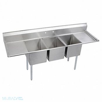 Elkay Econ Ser Sink Rect 20inx16inx12in, 11U318