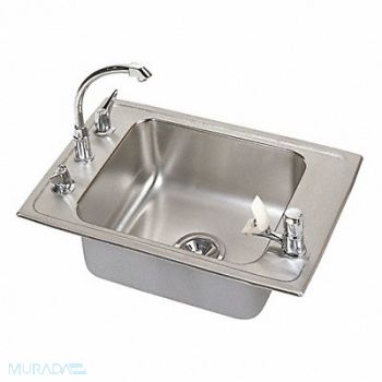 Elkay Sink Rect 16inx13-1/2inx4-7/8in, 11U323