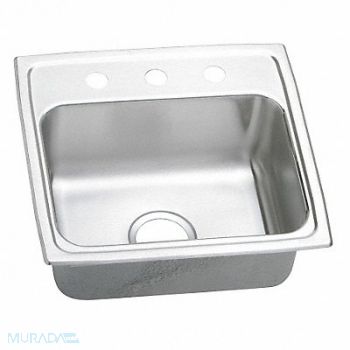 Elkay Sink Rect 16inx11-1/2inx5-3/8in, 11U324