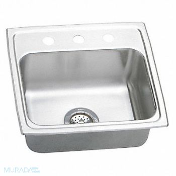 Elkay Sink Rect 16inx13-1/2inx5-3/8in, 11U325
