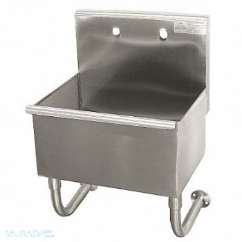 ADVANCE TABCO Utility Sink Rect 22inx16inx12in, 11U339