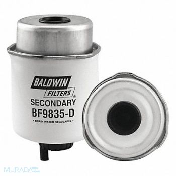 BALDWIN FILTERS Fuel Filter 5-9/32 x 3-3/16 x 5-9/32 In, 11U562