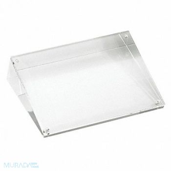TABLECRAFT PRODUCTS COMPANY Card Holder Slanted Acrylic 4x6, 11W176