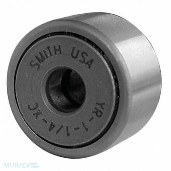 SMITH BEARING Yoke Roller 3 1/4 in Dia Std Dbl Seal, 11Y237