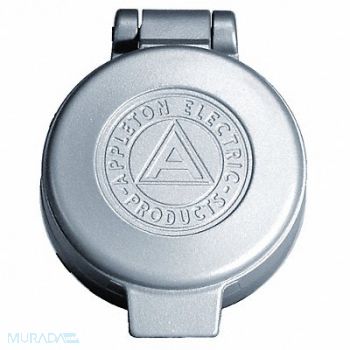 APPLETON ELECTRIC Receptacle Spring Cover 60A 2 and 3P, 11Y439