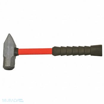 COUNCIL TOOL Cross Pein Hammer 3 lb 14 In Fiberglass, 11Z413