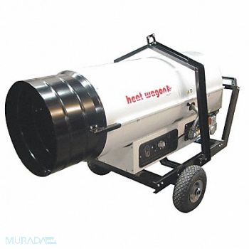 HEAT WAGON Portable Gas Heater 4120cfm 8A, 11Z968
