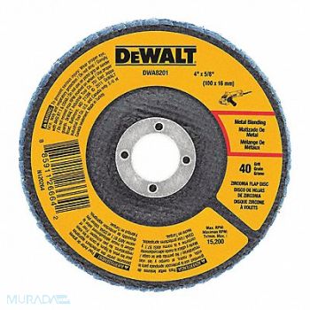 DEWALT Zirconia Flap Disc T29 60Grit 4.5 x7/8, 120W38