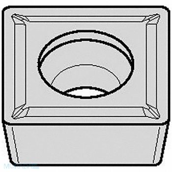 WIDIA Positive Insert Geo 1P Carbide Square, 796LN3