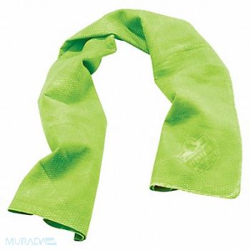 CHILL-ITS BY ERGODYNE Evaporative Cooling Towel Lime, 35YY80