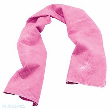 CHILL-ITS BY ERGODYNE Evaporative Cooling Towel Pink, 35YY82