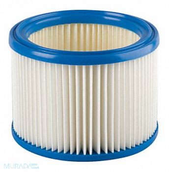 NILFISK Cartridge Filter Paper Non-Reusable, 12A509
