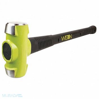 WILTON Sledge Hammer 12 lb 38 In Rubber/Steel, 12A549