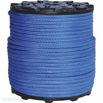 ALL GEAR BULL Rope PES/Nylon 1/2 in dia 600 ft L, 12A614